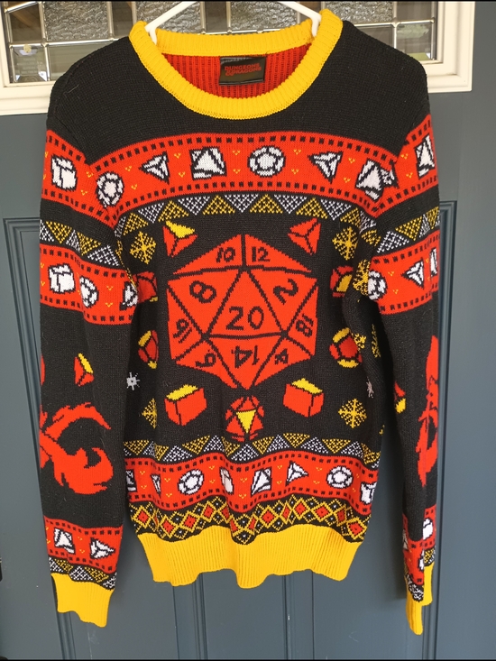 Dungeons & Dragons Other - Dungeons & Dragons Gaming-Inspired Holiday Crewneck Sweater Size S
